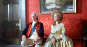 Nigel Hawthorne and Helen Mirren as George III and Charlotte