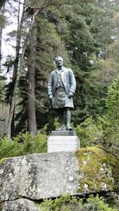 The statue of John Brown at Balmoral